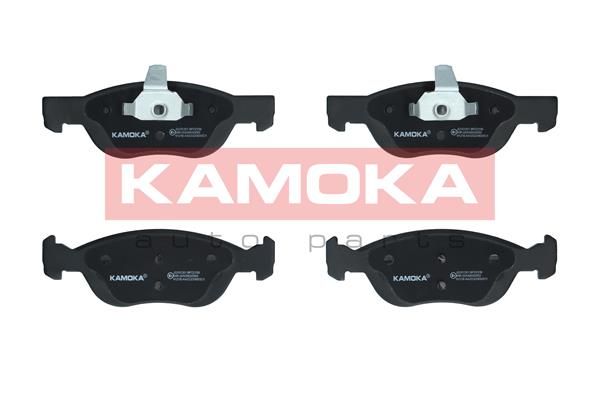 Комплект гальмівних накладок, дискове гальмо KAMOKA JQ101201