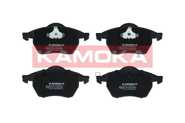 Комплект гальмівних накладок, дискове гальмо KAMOKA JQ1012110