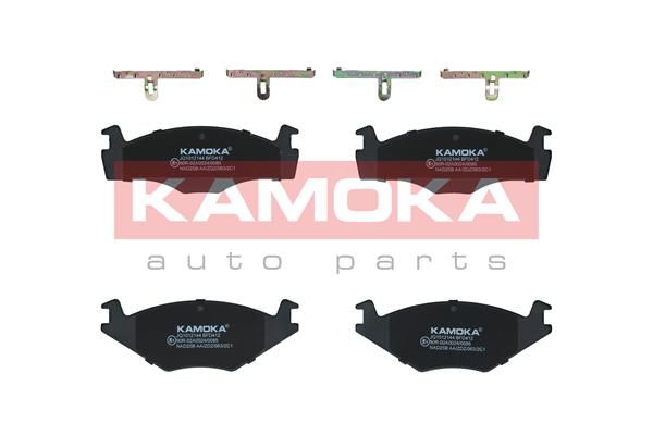 Комплект гальмівних накладок, дискове гальмо KAMOKA JQ1012144