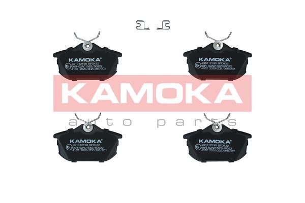 Stabdžių trinkelių rinkinys, diskinis stabdys KAMOKA JQ1012190