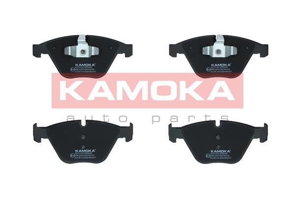 Комплект гальмівних накладок, дискове гальмо KAMOKA JQ101222