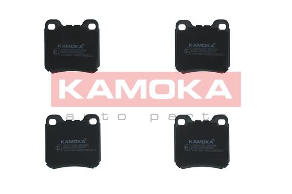 Комплект гальмівних накладок, дискове гальмо KAMOKA JQ1012234