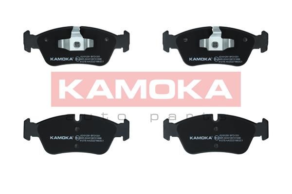 Brake Pad Set, disc brake KAMOKA JQ101291