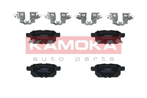 Комплект гальмівних накладок, дискове гальмо KAMOKA JQ101300