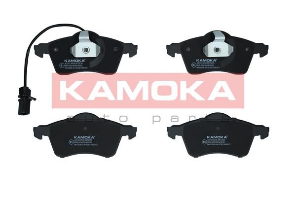 Комплект гальмівних накладок, дискове гальмо KAMOKA JQ1013036