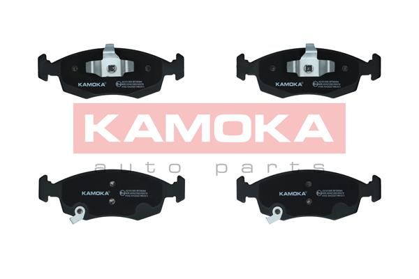 Комплект гальмівних накладок, дискове гальмо KAMOKA JQ101305