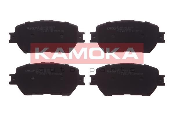 Комплект гальмівних накладок, дискове гальмо KAMOKA JQ1013240