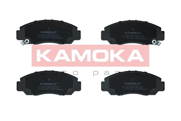 Комплект гальмівних накладок, дискове гальмо KAMOKA JQ1013338