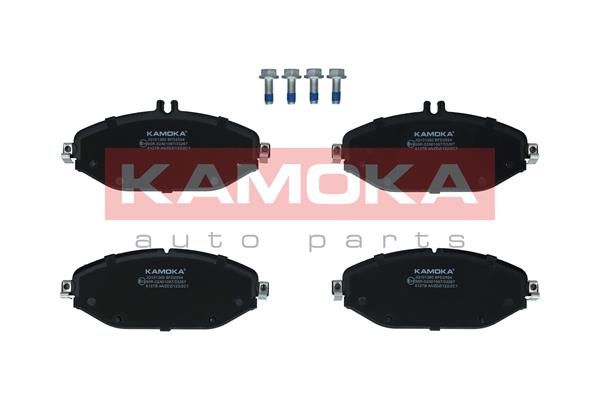 Комплект гальмівних накладок, дискове гальмо KAMOKA JQ101360