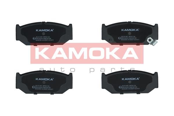 Комплект гальмівних накладок, дискове гальмо KAMOKA JQ101461