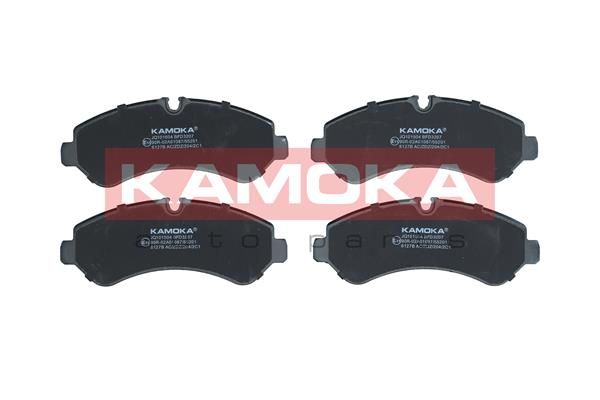 Brake Pad Set, disc brake KAMOKA JQ101504