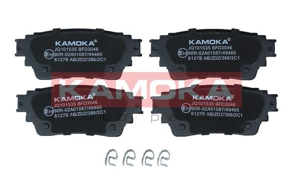 Brake Pad Set, disc brake KAMOKA JQ101535