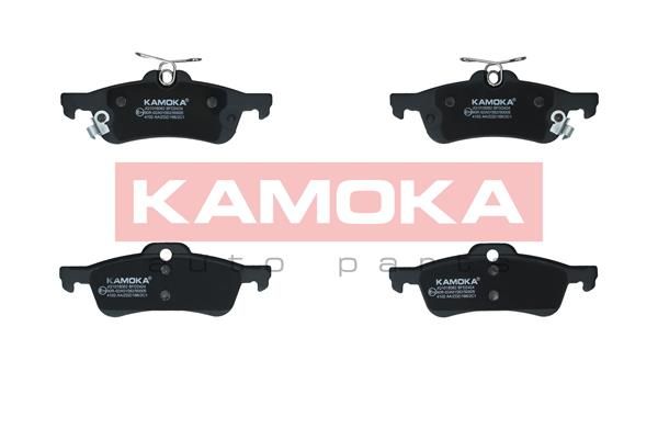 Комплект гальмівних накладок, дискове гальмо KAMOKA JQ1018082