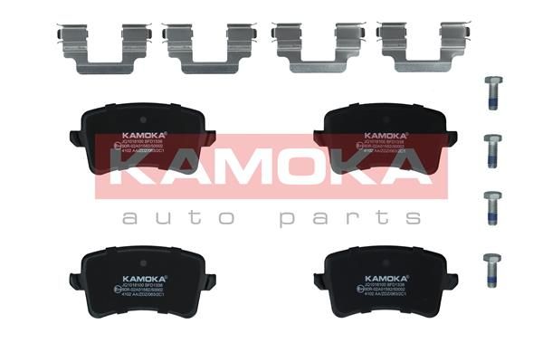 Комплект гальмівних накладок, дискове гальмо KAMOKA JQ1018100
