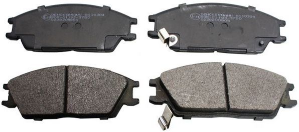 Brake Pad Set, disc brake DENCKERMANN B110304