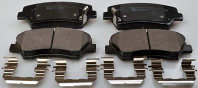 Brake Pad Set, disc brake DENCKERMANN B111278