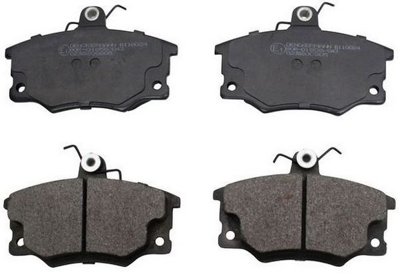 Brake Pad Set, disc brake DENCKERMANN B110024