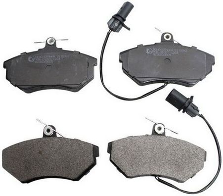 Brake Pad Set, disc brake DENCKERMANN B110042