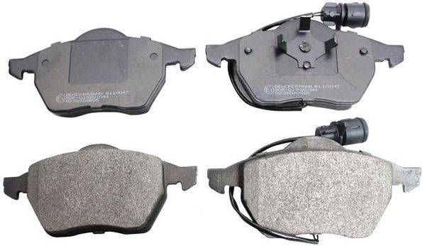 Brake Pad Set, disc brake DENCKERMANN B110047