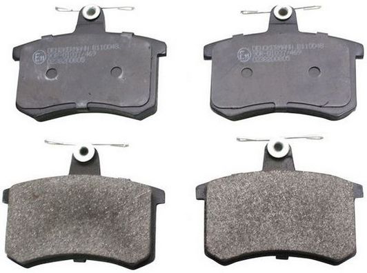 Brake Pad Set, disc brake DENCKERMANN B110048