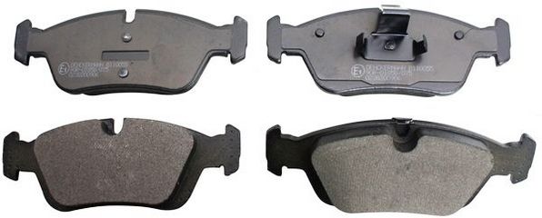 Brake Pad Set, disc brake DENCKERMANN B110055