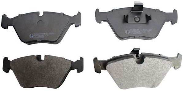 Brake Pad Set, disc brake DENCKERMANN B110072