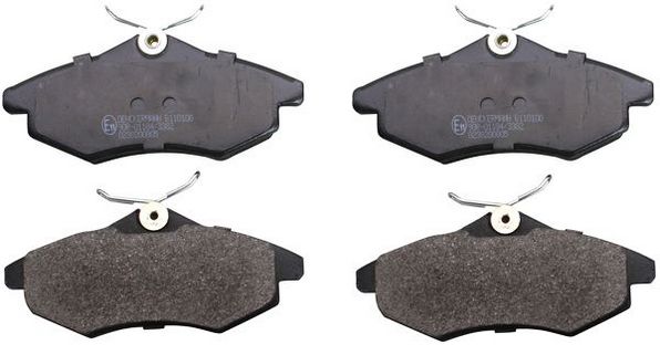 Brake Pad Set, disc brake DENCKERMANN B110100