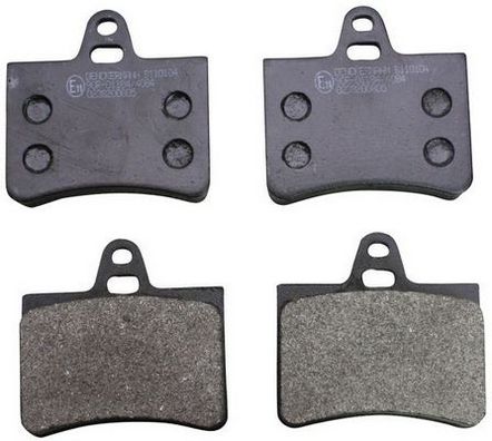 Brake Pad Set, disc brake DENCKERMANN B110104