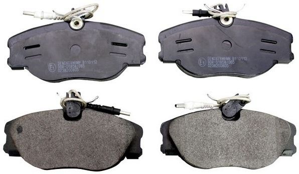 Brake Pad Set, disc brake DENCKERMANN B110112