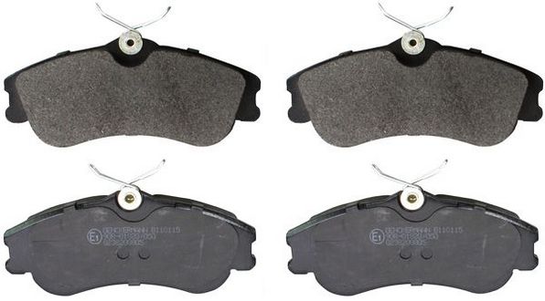 Brake Pad Set, disc brake DENCKERMANN B110115