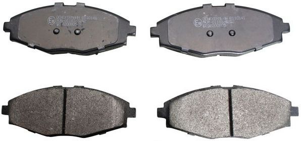 Brake Pad Set, disc brake DENCKERMANN B110141