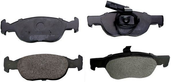 Brake Pad Set, disc brake DENCKERMANN B110164