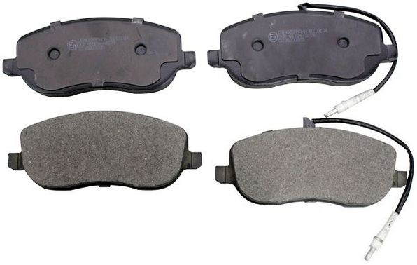 Brake Pad Set, disc brake DENCKERMANN B110184