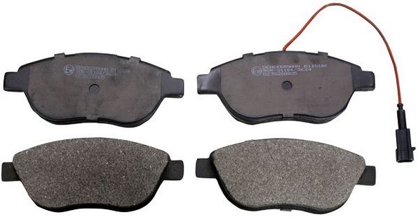 Brake Pad Set, disc brake DENCKERMANN B110186