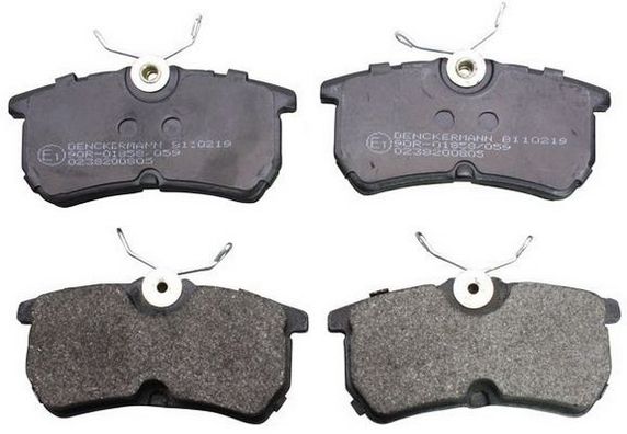 Brake Pad Set, disc brake DENCKERMANN B110219