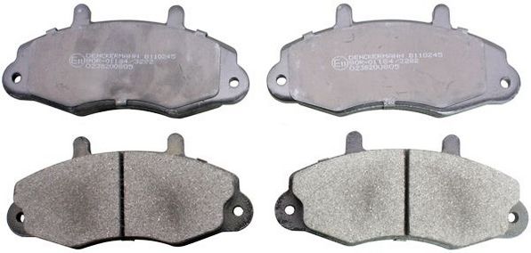 Brake Pad Set, disc brake DENCKERMANN B110245