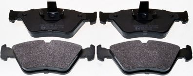 Brake Pad Set, disc brake DENCKERMANN B110265