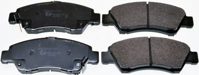 Brake Pad Set, disc brake DENCKERMANN B110282