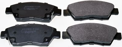 Brake Pad Set, disc brake DENCKERMANN B110284