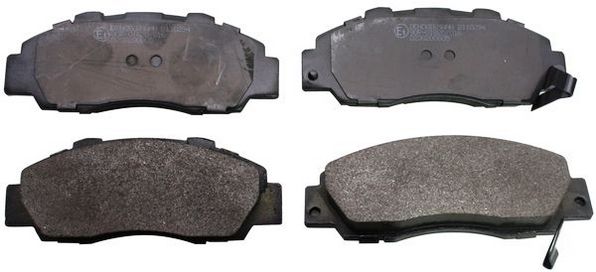 Brake Pad Set, disc brake DENCKERMANN B110294