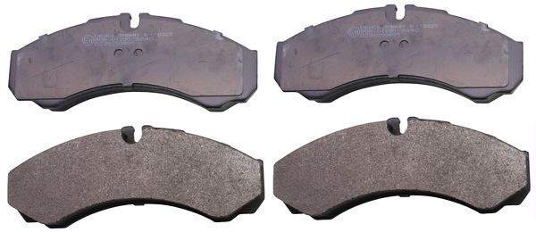 Brake Pad Set, disc brake DENCKERMANN B110323