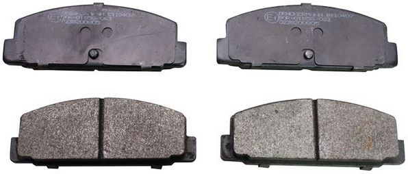 Brake Pad Set, disc brake DENCKERMANN B110407