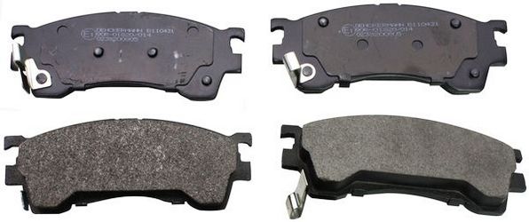 Brake Pad Set, disc brake DENCKERMANN B110431