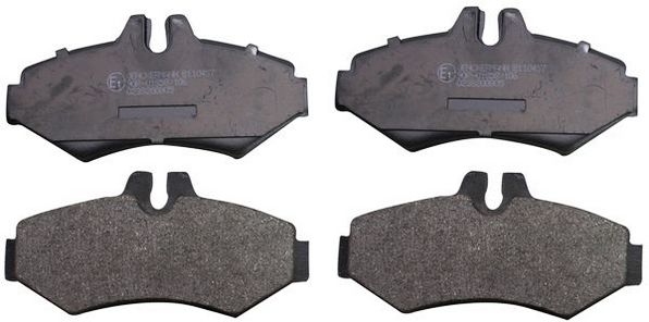 Brake Pad Set, disc brake DENCKERMANN B110457