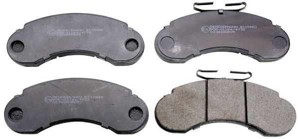 Brake Pad Set, disc brake DENCKERMANN B110460