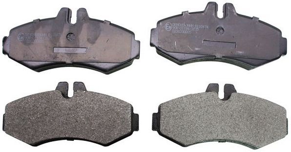 Brake Pad Set, disc brake DENCKERMANN B110474