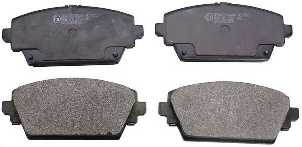 Brake Pad Set, disc brake DENCKERMANN B110527