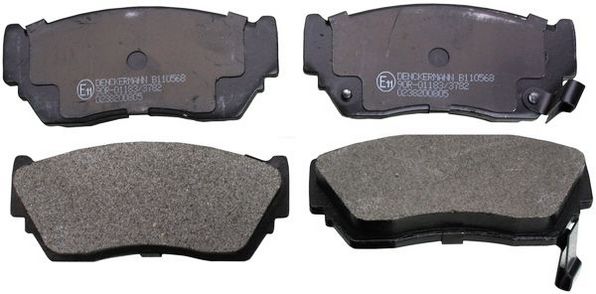 Brake Pad Set, disc brake DENCKERMANN B110568