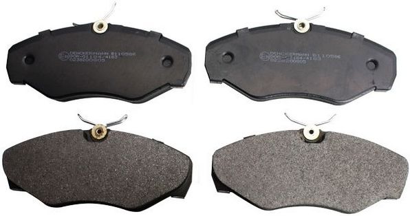 Brake Pad Set, disc brake DENCKERMANN B110586