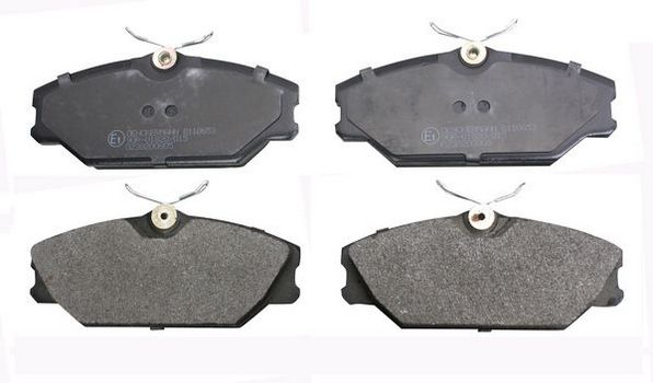 Brake Pad Set, disc brake DENCKERMANN B110653